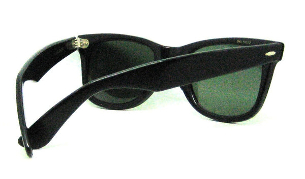 Ray-Ban USA Vintage B&L 1970S Wayfarer Ebony 5022 Nr.Mint Sunglasses & Case