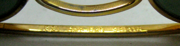 Ray-Ban USA Vintage 1980s B&L Aviator Caravan 58mm G-15 Mint Sunglasses & Case