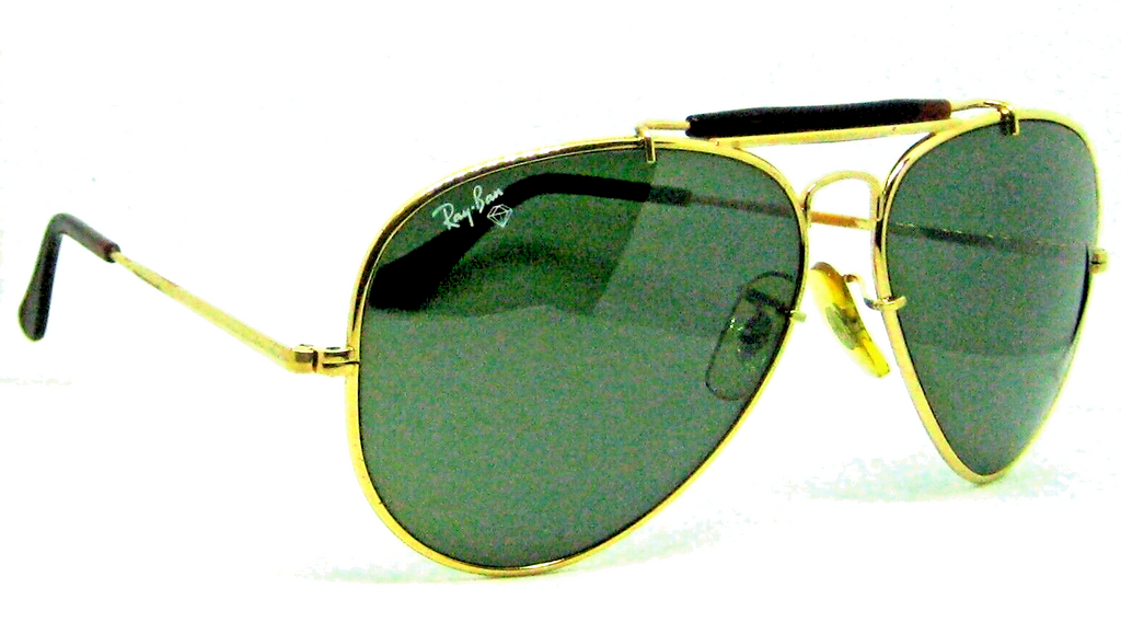 Ray-Ban USA B&L Diamond Hard Aviator Outdoorsman 62mm W1508 Survivor Sunglasses