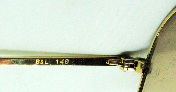 Ray-Ban USA NOS Vintage 80s B&L Aviator Tortuga Brown Changeables New Sunglasses