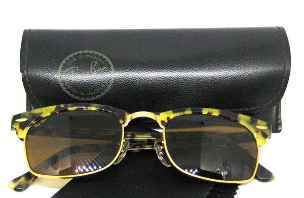 Vintage B&L Ray Ban USA B-15 Tortoise Square Antique Clubmaster W1483 Sunglasses