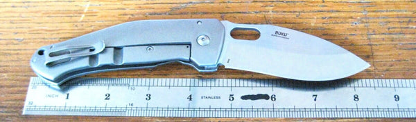 CRKT Burnley Buku Frame Lock Knife Colombia River 2460 NOS Vintage Discontinued