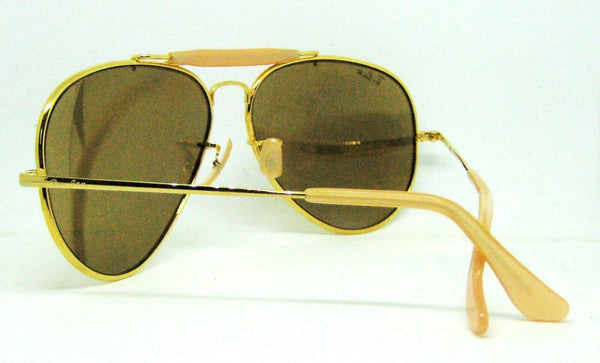 Ray-Ban USA Vintage 80s B&L *NOS The General RB-50 Aviator Rare 62mm Sunglasses