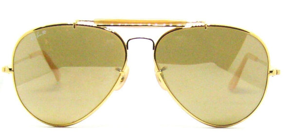 Ray-Ban USA Vintage 80s B&L *NOS The General RB-50 Aviator Rare 62mm Sunglasses