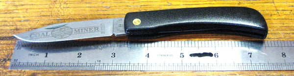 Vintage NOS Kissing Crane Rostfrei Coal Miner KC44CM New Pocket Knife Germany