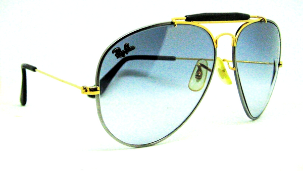 Ray-Ban USA B&L Vintage Precious Metals Titanium/Gold Ultra-Gradient Sunglasses