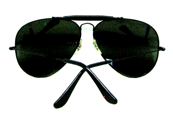 Ray-Ban Vintage 90s USA B&L Aviator DGM G-31 Black Chrome 62-14 Mint Sunglasses