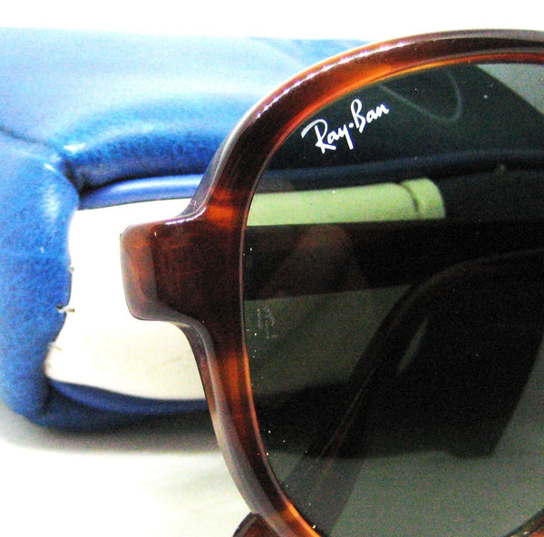 Ray-Ban USA Vintage 1980s B&L Aviator 58mm G-15 Vagabond Mint Sunglasses & Case