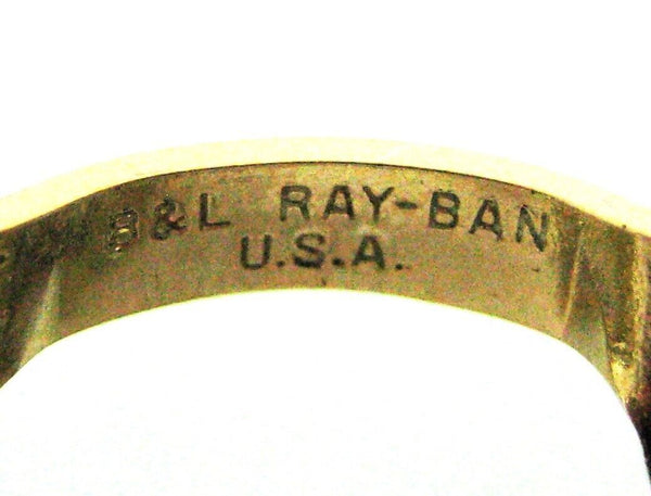 Ray-Ban USA 1980s Vintage B&L Wayfarer Clubmaster W0366 Tortoise Mint Sunglasses
