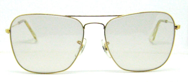 Ray-Ban USA Vintage NOS 60s B&L Aviator Caravan Blue Changeable Photo Sunglasses