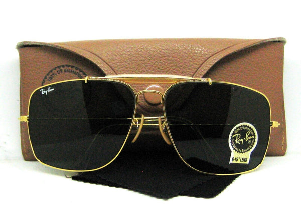 Ray-Ban USA NOS 80s Vintage B&L Aviator Large 62mm Explorer G-15 New Sunglasses