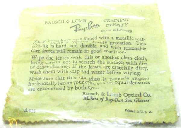 Ray-Ban USA Vintage 50s B&L NOS Rare Signet II Classic Metals New Sunglasses