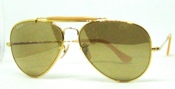 Ray-Ban USA Vintage 80s B&L *NOS The General RB-50 Aviator Rare 62mm Sunglasses
