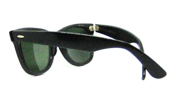Ray-Ban USA Vintage B&L 1970S Wayfarer Ebony 5022 Nr.Mint Sunglasses & Case