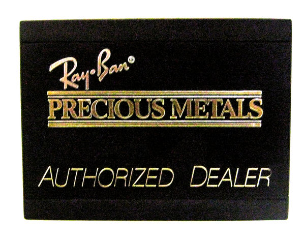 Ray-Ban USA Vintage 1990s NOS B&L Aviator Precious Metals Changeable Sunglasses