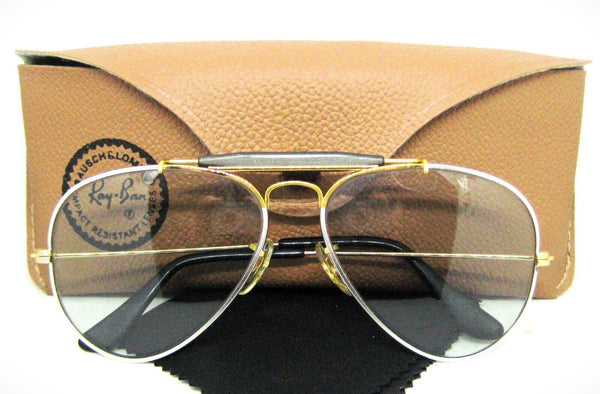Ray-Ban USA Vintage 1990s NOS B&L Aviator Precious Metals Changeable Sunglasses