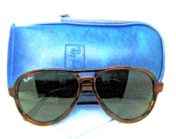 Ray-Ban USA Vintage 1980s B&L Aviator 58mm G-15 Vagabond Mint Sunglasses & Case