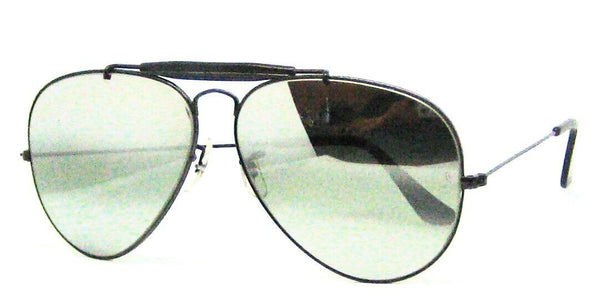 Ray-Ban Vintage 90s USA B&L Aviator DGM G-31 Black Chrome 62-14 Mint Sunglasses