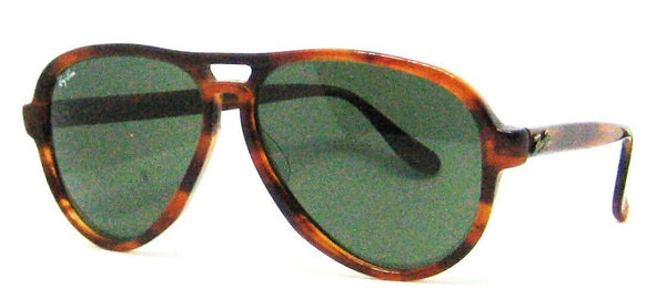 Ray-Ban USA Vintage 1980s B&L Aviator 58mm G-15 Vagabond Mint Sunglasses & Case