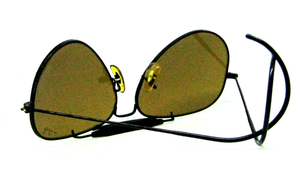 Ray-Ban USA B&L Aviator Chromax 58mm 4-Driving Black Chrome Excellent Sunglasses