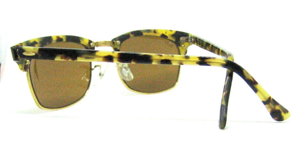 Vintage B&L Ray Ban USA B-15 Tortoise Square Antique Clubmaster W1483 Sunglasses