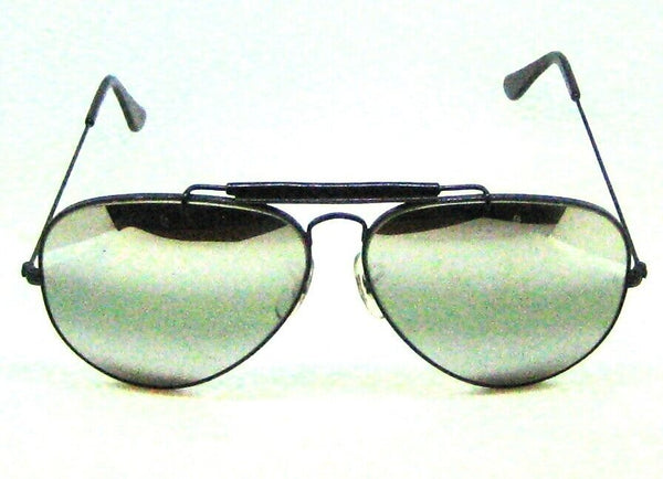 Ray-Ban Vintage 90s USA B&L Aviator DGM G-31 Black Chrome 62-14 Mint Sunglasses