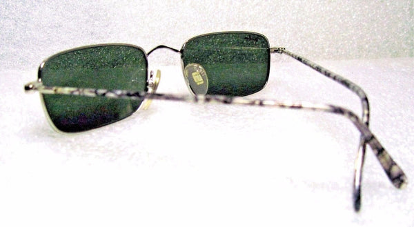 VINTAGE *NOS RAY-BAN B&L "Slim Line" W2653 SilverMarble & Chrome *NEW SUNGLASSES - Vintage Sunglasses