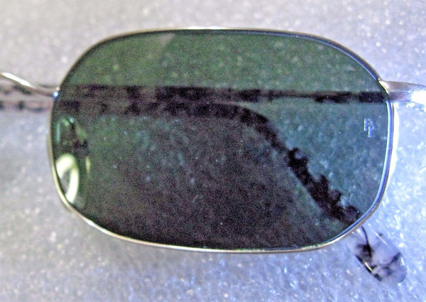 VINTAGE *NOS RAY-BAN B&L "Slim Line" W2648 SilverMarble & Chrome *NEW SUNGLASSES - Vintage Sunglasses