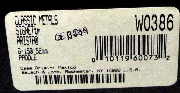 RAY-BAN NOS VINTAGE B&L CLASSIC METALS "SIGNET" W0386 24kGP *NEWinBOX SUNGLASSES - Vintage Sunglasses