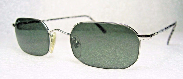 VINTAGE *NOS RAY-BAN B&L "Slim Line" W2648 SilverMarble & Chrome *NEW SUNGLASSES - Vintage Sunglasses