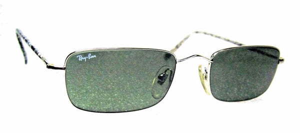 VINTAGE *NOS RAY-BAN B&L "Slim Line" W2653 SilverMarble & Chrome *NEW SUNGLASSES - Vintage Sunglasses