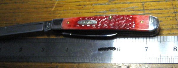 CASE XX USA 1889-1989 Centennial R62019SS Red Bone NIB English Jack Knife 02652