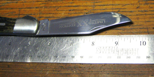 CASE XX NOS Vintage 1996 Limited Edition Jigged Bone Grandaddy Barlow