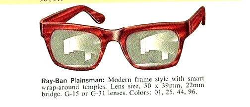 Ray-Ban NOS USA Vintage B&L 60s Plainsman Wayfarer SpaceGray New Rare Sunglasses