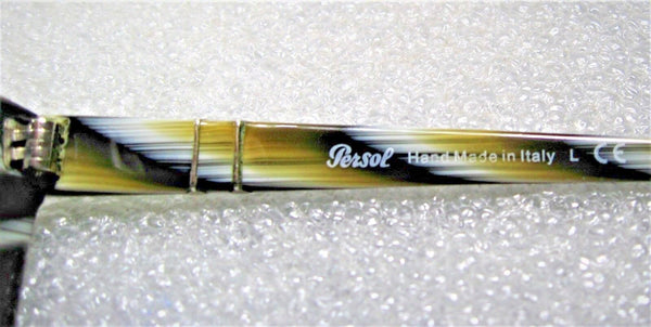 Persol Buck Horn PO 3025-S 954/51 Vanilla Caramel Exnt Sunglasses + Ray-Ban Case