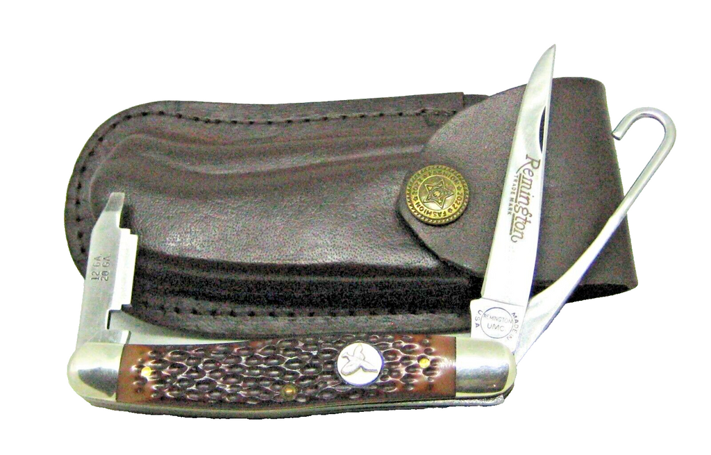 *NOS Vintage 80s Remington USA R-1 Upland Knife-Bird Hook-12-20 GA Tool NewInBox