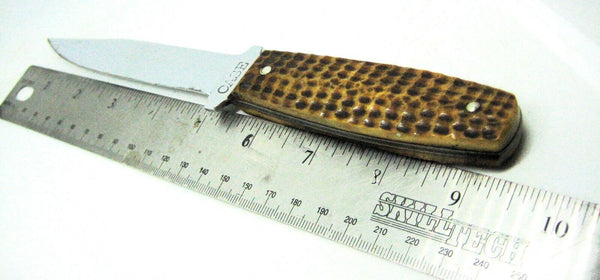 Vintage 1940s CASE Bone Handle Outers Hunting-Skinning Knife BBS & Sheath Mint!