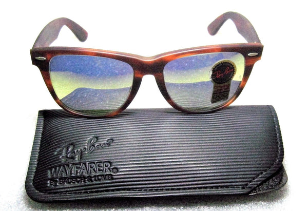 **SOLD**Ray-Ban USA Vintage *NOS B&L Wayfarer II Rare W1681 B-23 Chromax *NEW Sunglasses - Vintage Sunglasses
