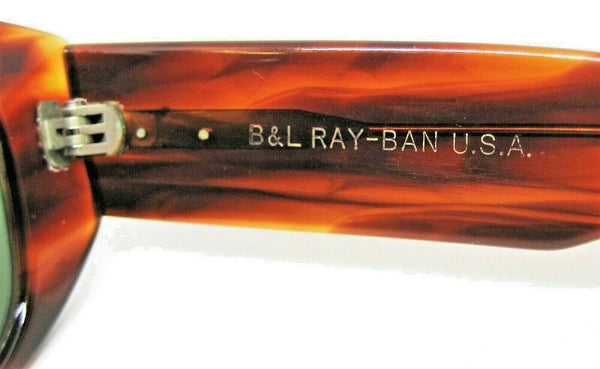 Ray-Ban USA NOS Vintage B&L Caballero Dekko W1015 ZZ-Top Wayfarer New Sunglasses