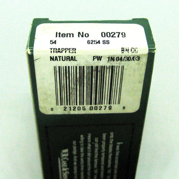 Case XX SS USA Natural Trapper 00279 New in Box Vintage 2003 NEW Knife & Sheath