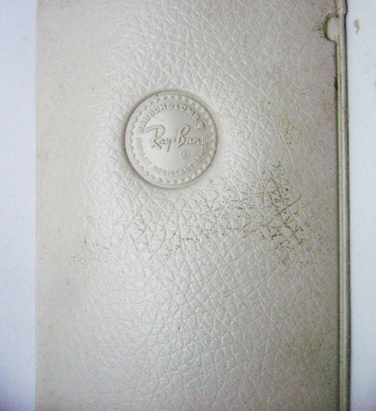 Ray-Ban USA NOS Vintage 1960s B&L Butterfly Style 34 Blue Changeable Sunglasses