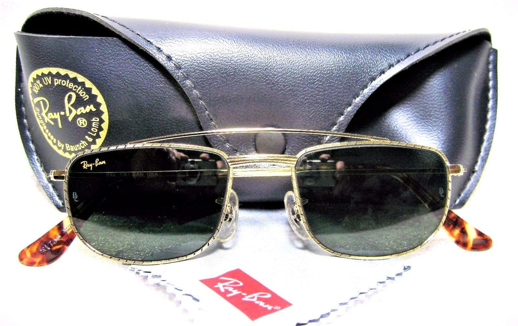 Ray-Ban USA *NOS Vintage B&L Classic W1756 Special Edition 24kGP *NEW Sunglasses - Vintage Sunglasses