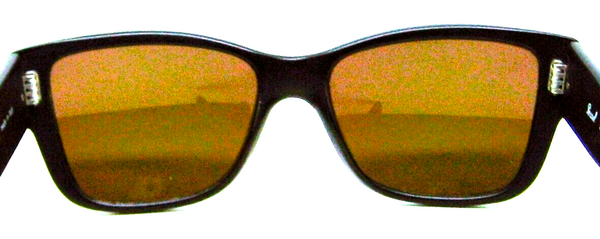 Persol Sport NOS Rare Ratti 40201 Miami Vice Orange lens Matte Black Sunglasses
