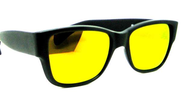 Persol Sport NOS Rare Ratti 40201 Miami Vice Orange lens Matte Black Sunglasses