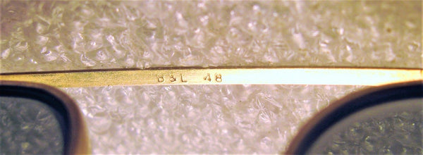 Vintage Ray-Ban USA 1950s Bausch & Lomb Rare Clip-on 48 Nr.Mint Sunglasses - Vintage Sunglasses