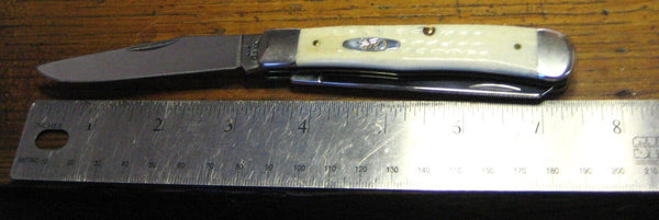 Case XX SS USA Natural Trapper 00279 New in Box Vintage 2003 NEW Knife & Sheath