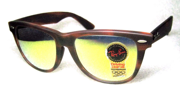 **SOLD**Ray-Ban USA Vintage *NOS B&L Wayfarer II Rare W1681 B-23 Chromax *NEW Sunglasses - Vintage Sunglasses