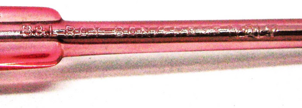 Ray-Ban USA NOS Vintage 1960s B&L Butterfly Style 34 Blue Changeable Sunglasses