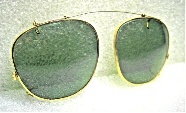 Vintage Ray-Ban USA 1950s Bausch & Lomb Rare "Clip-on" 48 *Excellent Sunglasses - Vintage Sunglasses