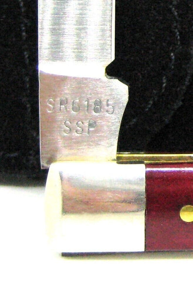 Case XX SS USA 10 Dot (1980) Bone 6185 SSP Doctors Knife - Pretty Smooth Redish